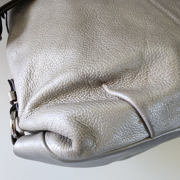 Coach Silver Metallic Bag - Picture 7 of 14